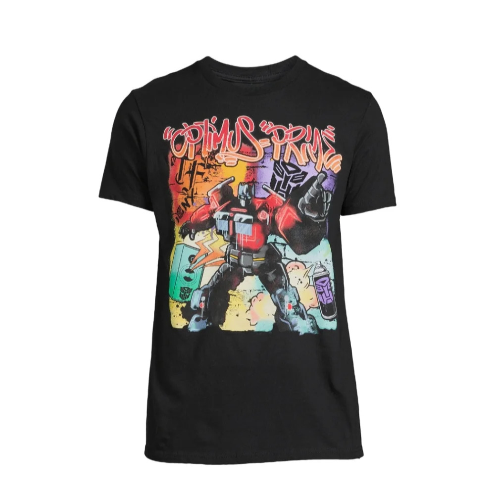 Transformers Men's Size M (38-40) Graphic Tee Optimus Prime
